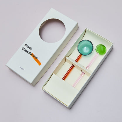 -# スプーン デザート ガラス コーヒー 攪拌 マドラー カトラリー【mh0002806】 - mamahalo shop - カトラリー -  べビー服 - 子供服 - 男の子 - 女の子