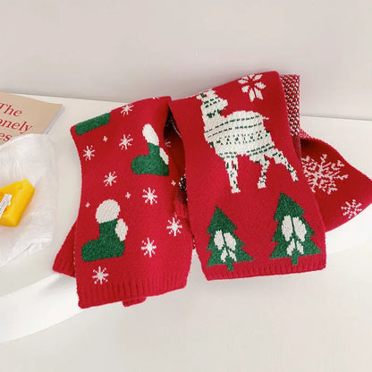 -ベビー キッズ クリスマス マフラー【mh0000214】 - mamahalo shop - ネックウォーマー -  べビー服 - 子供服 - 男の子 - 女の子