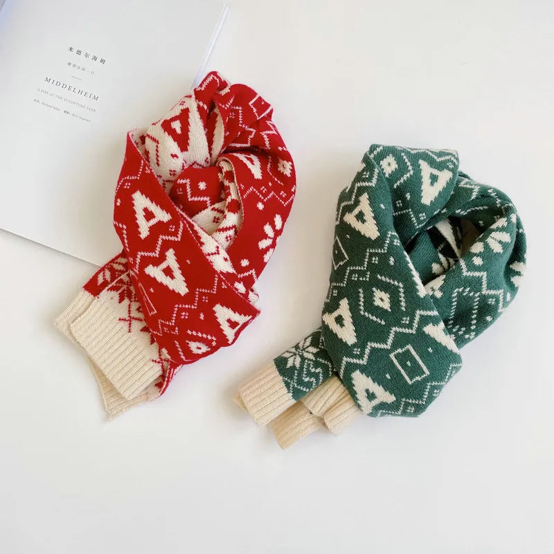 -ベビー キッズ クリスマス マフラー【mh0000215】 - mamahalo shop - ネックウォーマー -  べビー服 - 子供服 - 男の子 - 女の子