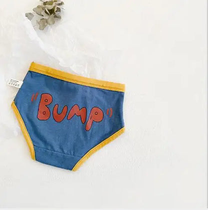 -キッズ下着 ガールズボーイズパンツ アンダーウェア レターロゴ ブリーフ【mh0004083】 - mamahalo shop - 幼児用下着 -  べビー服 - 子供服 - 男の子 - 女の子