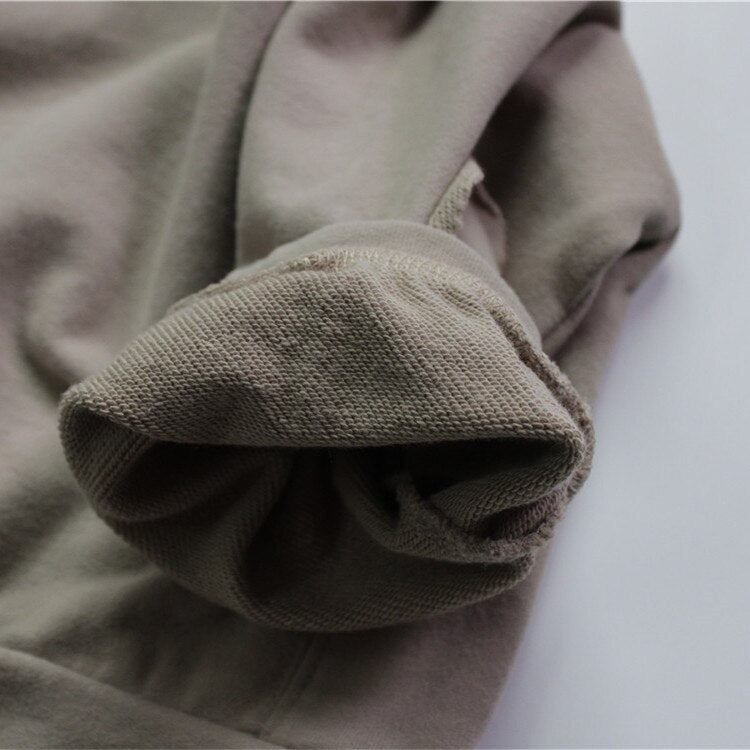 -キッズ スウェット トップス トレーナー アプリコット コーヒー ユニセックス - mamahalo shop - トレーナー・フーディ -  べビー服 - 子供服 - 男の子 - 女の子