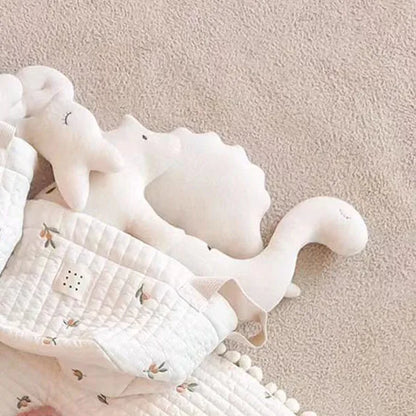 -キルティングバスケット おもちゃ おむつ 刺繍 収納ボックス ハンドル付き - mamahalo shop - おむつ収納 -  べビー服 - 子供服 - 男の子 - 女の子