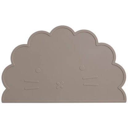 -☺︎ ベビー用シリコンプレースマット 猫キャットデザイン 子供用食器マット ベビー食事用パッド ランチョンマット - mamahalo shop - お食事マット -  べビー服 - 子供服 - 男の子 - 女の子