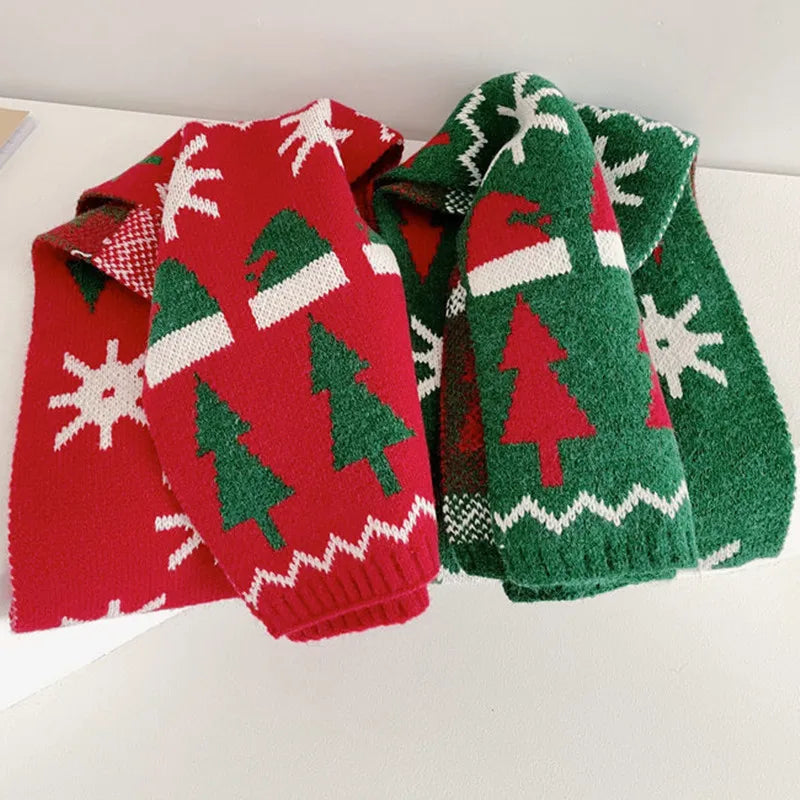 -ベビー キッズ クリスマス マフラー【mh0000214】 - mamahalo shop - ネックウォーマー -  べビー服 - 子供服 - 男の子 - 女の子