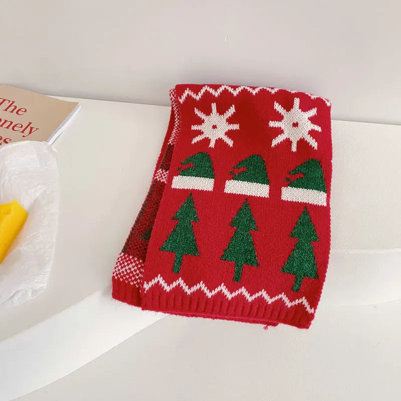 -ベビー キッズ クリスマス マフラー【mh0000214】 - mamahalo shop - ネックウォーマー -  べビー服 - 子供服 - 男の子 - 女の子