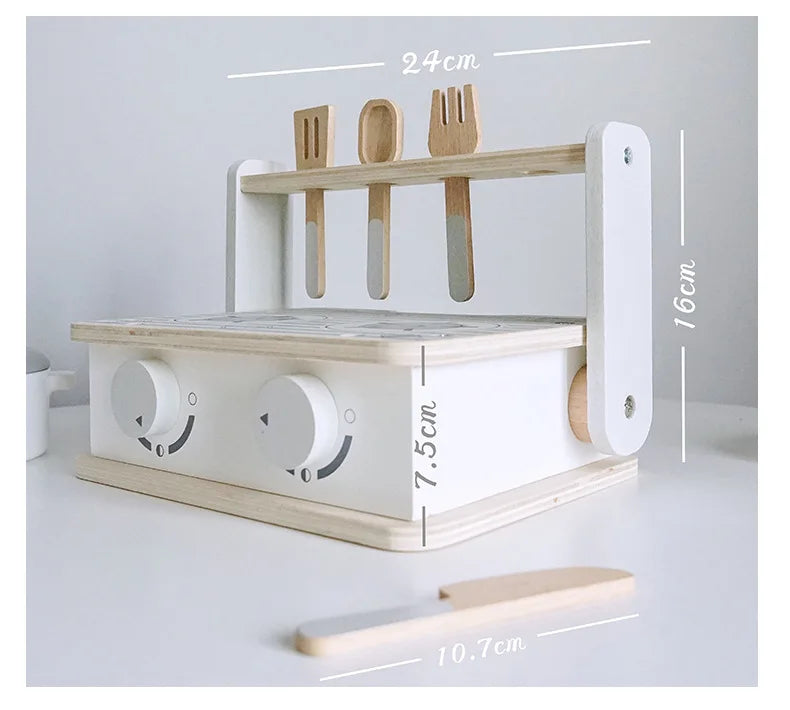 -☺︎ キッズトイ ウッドトイ おままごと 焼き鳥 BBQ キッチンツールセット - mamahalo shop - Toy (おもちゃ・木製玩具）etc. -  べビー服 - 子供服 - 男の子 - 女の子