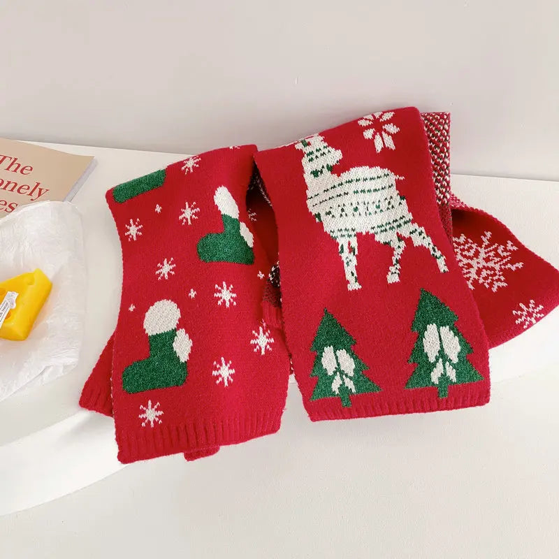 -ベビー キッズ クリスマス マフラー【mh0000214】 - mamahalo shop - ネックウォーマー -  べビー服 - 子供服 - 男の子 - 女の子