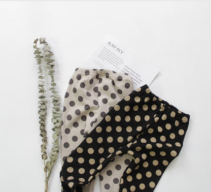 -キッズ みずたま レギンス パンツ - mamahalo shop - レギンスパンツ -  べビー服 - 子供服 - 男の子 - 女の子