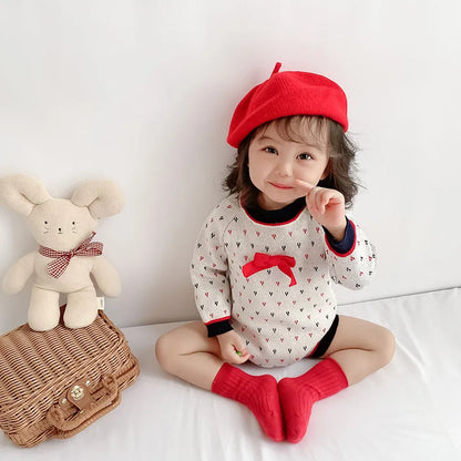 -ベビー帽子 ニット ベレー帽 6カラー【mh0000086】 - mamahalo shop - ベビー用帽子 -  べビー服 - 子供服 - 男の子 - 女の子