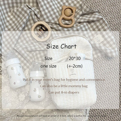 -ベビー キルティング 哺乳瓶 おむつ ポーチ 49256965 - mamahalo shop - マザーズバッグ -  べビー服 - 子供服 - 男の子 - 女の子