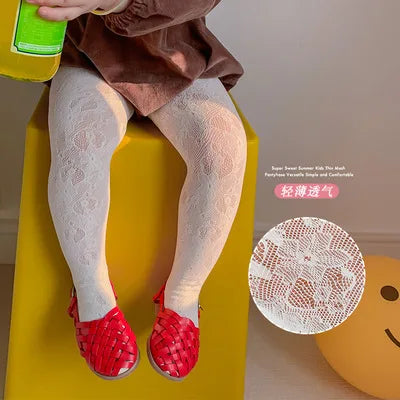 -ベビー キッズ レース タイツ ソックス【mh0003512】 - mamahalo shop - ベビー用靴下・タイツ -  べビー服 - 子供服 - 男の子 - 女の子