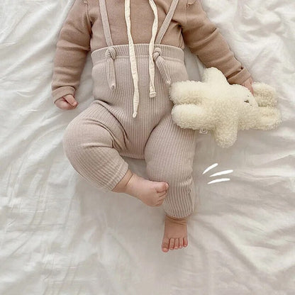 -ベビー サスペンダー レギンス パンツ【mh0000405】 - mamahalo shop - レギンスパンツ -  べビー服 - 子供服 - 男の子 - 女の子