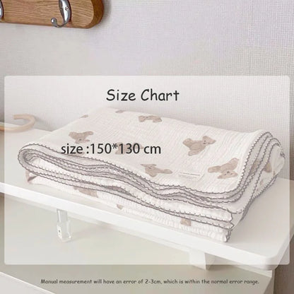 -くま ブランケット おくるみ - mamahalo shop - ベビーブランケット・タオル -  べビー服 - 子供服 - 男の子 - 女の子