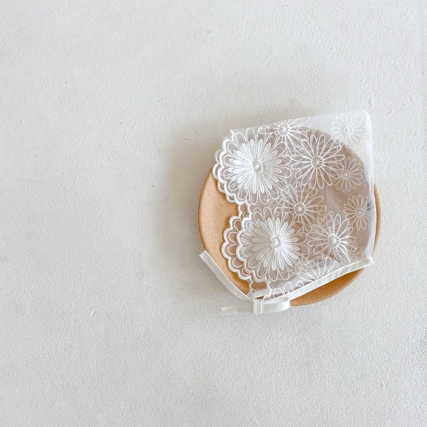 -ベビー帽子 レース ボンネット ベビーハット ベビーアクセサリー【mh0004742】 - mamahalo shop - ベビー用帽子 -  べビー服 - 子供服 - 男の子 - 女の子