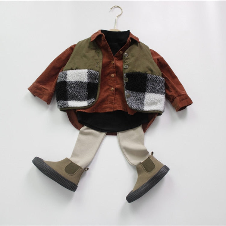 -キッズ シンプル レギンス パンツ - mamahalo shop - レギンスパンツ -  べビー服 - 子供服 - 男の子 - 女の子