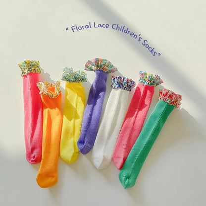 -ベビー キッズ フリル ソックス 靴下 2足 セット - mamahalo shop - ベビー用靴下・タイツ -  べビー服 - 子供服 - 男の子 - 女の子