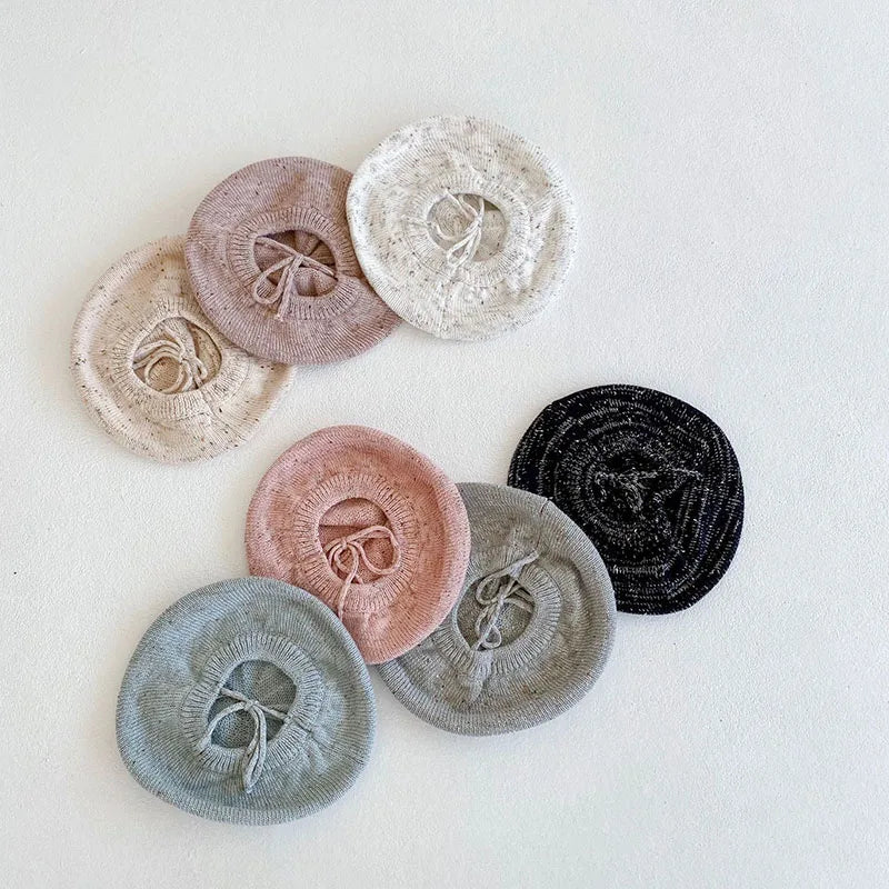 -ベビー キッズ ニット ベレー帽 帽子 - mamahalo shop - ベビー用帽子 -  べビー服 - 子供服 - 男の子 - 女の子