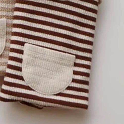 -ベビースリーパー ボーダー 寝袋 パジャマ【mh0003540】 - mamahalo shop - スリーパー -  べビー服 - 子供服 - 男の子 - 女の子