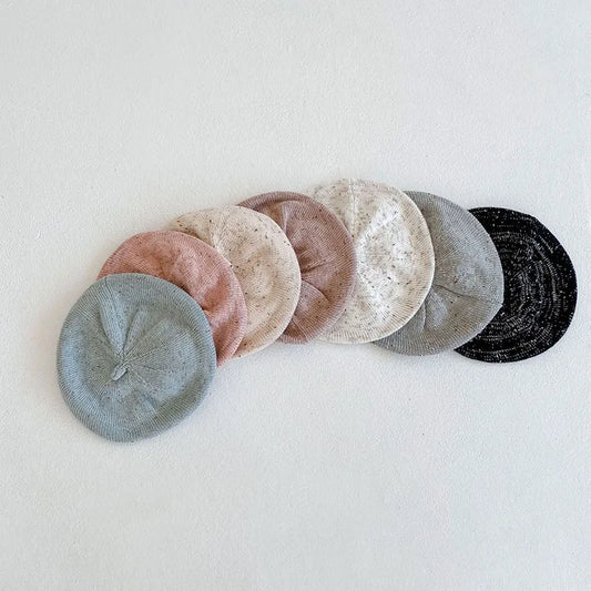 -ベビー キッズ ニット ベレー帽 帽子 - mamahalo shop - ベビー用帽子 -  べビー服 - 子供服 - 男の子 - 女の子