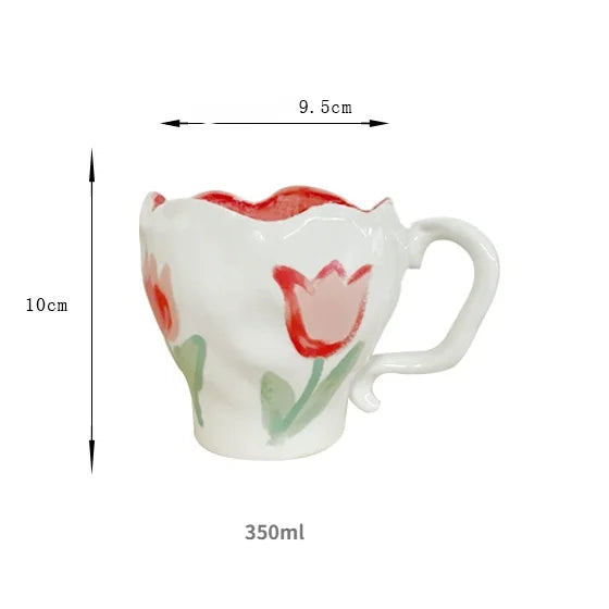 -セラミック マグ コーヒー カップ コップ 食器 チェック【mh0002522】 - mamahalo shop - コップ・グラス・マグ -  べビー服 - 子供服 - 男の子 - 女の子