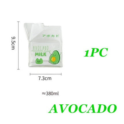 -ガラス 牛乳瓶 電子レンジ カップ 耐熱 ミルク ポット フルーツ グラス【mh0002638】 - mamahalo shop - コップ・グラス・マグ -  べビー服 - 子供服 - 男の子 - 女の子