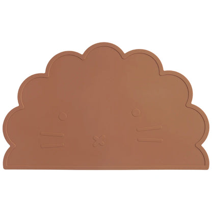 -☺︎ ベビー用シリコンプレースマット 猫キャットデザイン 子供用食器マット ベビー食事用パッド ランチョンマット - mamahalo shop - お食事マット -  べビー服 - 子供服 - 男の子 - 女の子