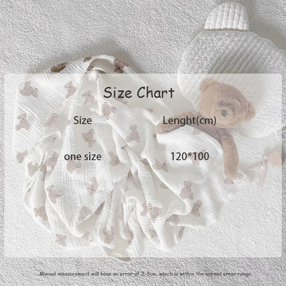 -ベビー くま ブランケット スリーパー - mamahalo shop - ベビーブランケット・タオル -  べビー服 - 子供服 - 男の子 - 女の子