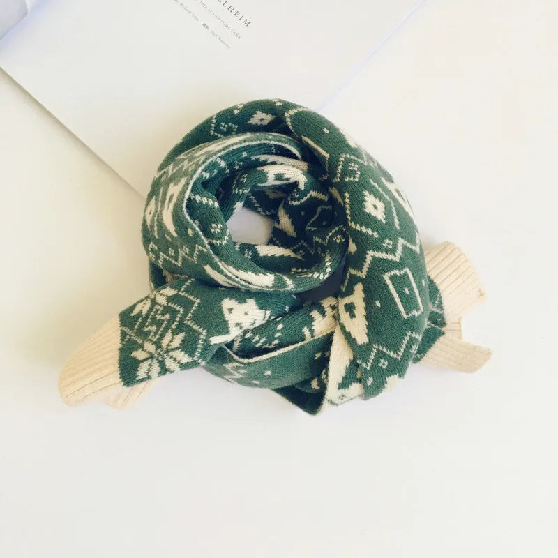 -ベビー キッズ クリスマス マフラー【mh0000215】 - mamahalo shop - ネックウォーマー -  べビー服 - 子供服 - 男の子 - 女の子