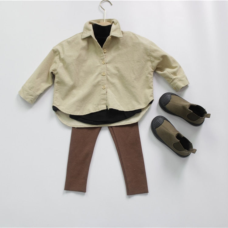 -キッズ シンプル レギンス パンツ - mamahalo shop - レギンスパンツ -  べビー服 - 子供服 - 男の子 - 女の子