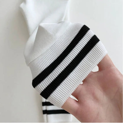 -ベビーパンツ レギンスパンツ ボーダー柄リブ 3カラー - mamahalo shop - レギンスパンツ -  べビー服 - 子供服 - 男の子 - 女の子