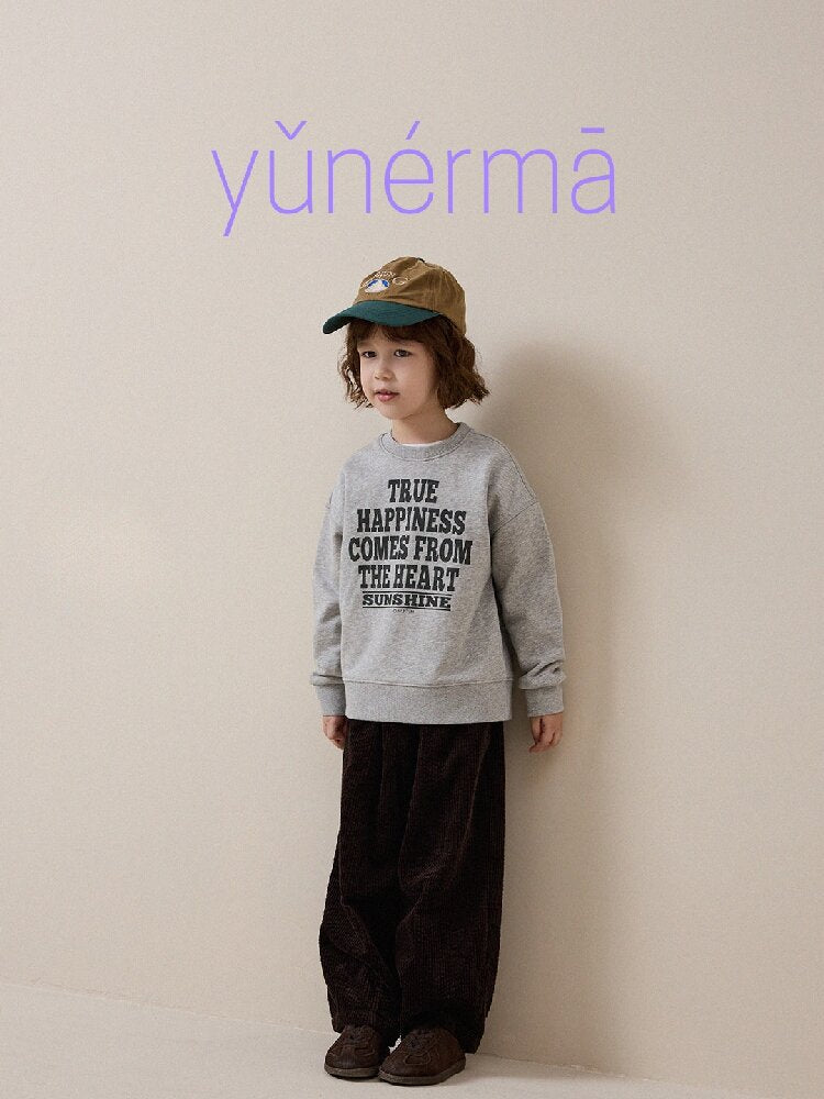 キッズ ジュニア コーデュロイ テーパード ロングパンツ【mh0014256】