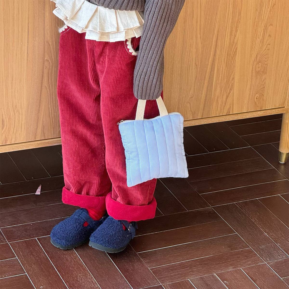 -コーデュロイロングパンツ 裏起毛 暖か長ズボン コットン素材【mh0011415】 - mamahalo shop - ロングパンツ・スウェットパンツ -  べビー服 - 子供服 - 男の子 - 女の子