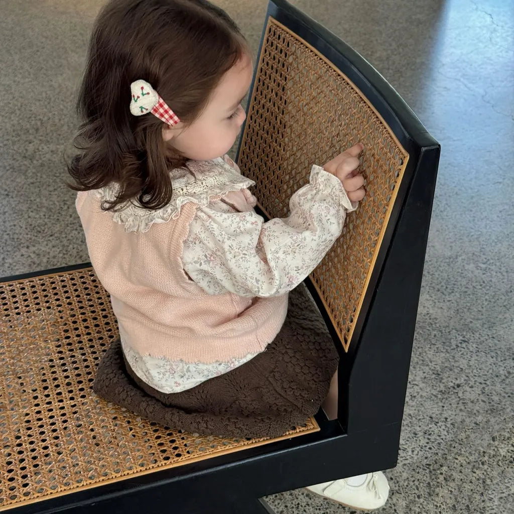 -クロシェ編みフリルニットンツインスカート【mh0011144】 - mamahalo shop - スカート -  べビー服 - 子供服 - 男の子 - 女の子