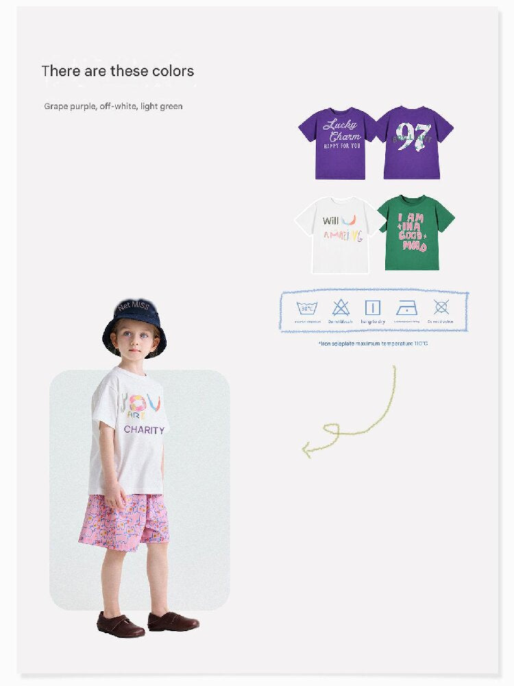 Lettering Graphic Short-Sleeved T-Shirt ビッグシルエット 半袖Tシャツ【mh0013196】