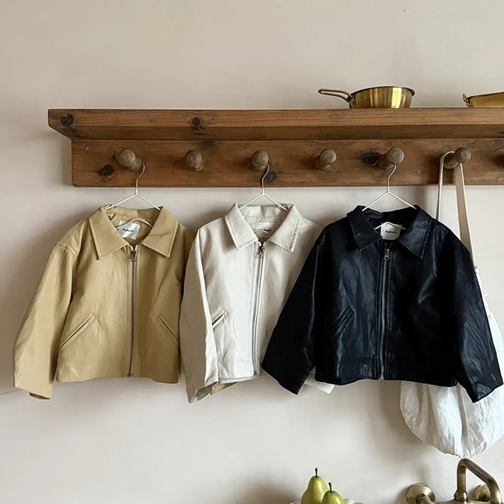 -落書き風キャラクターTシャツ ロゴ入りバックプリント長袖Tシャツ【mh0011065】 - mamahalo shop - 長袖Tシャツ -  べビー服 - 子供服 - 男の子 - 女の子