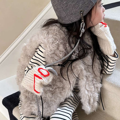 フェイクファーベスト | 中綿入り | プリンセスラインボアトップス【mh0011470】