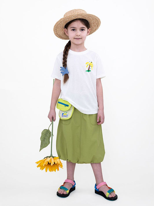 Water-repellent Midi Skirt バルーン ミモレ丈スカート【mh0013104】