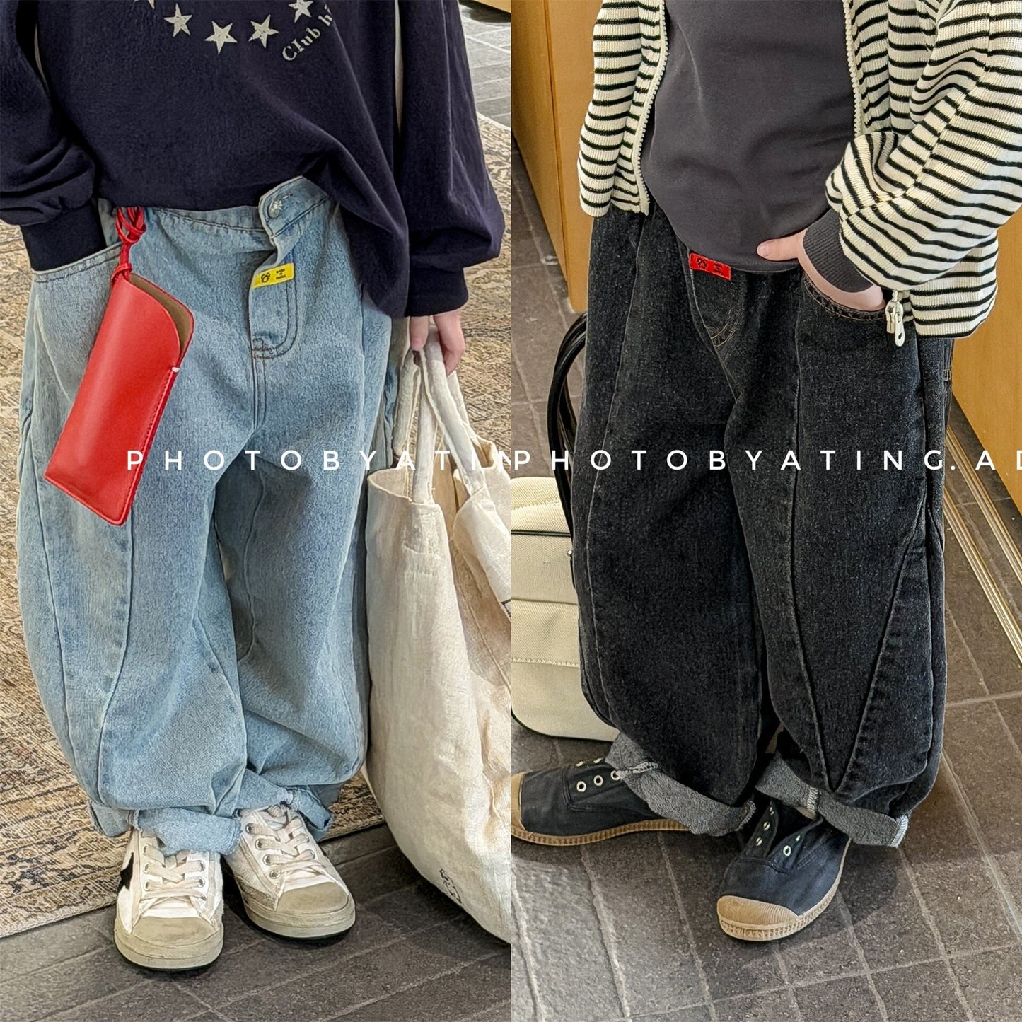 Spring Denim Tapered Pants デニム テーパードパンツ【mh0012082】