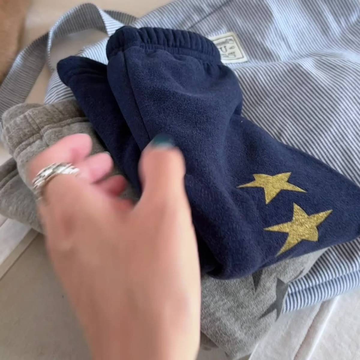 -裏起毛レギンス 星スタープリント 無地 暖かスパッツ ロングパンツ【mh0011406】 - mamahalo shop - レギンスパンツ -  べビー服 - 子供服 - 男の子 - 女の子