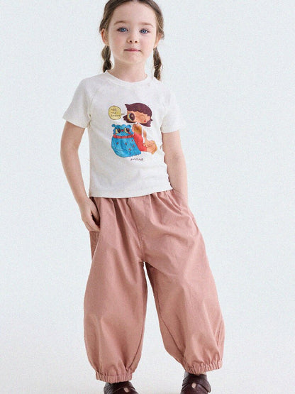 Balloon Fit Cotton Pants バルーンシルエット ジョガーパンツ【mh0013171】