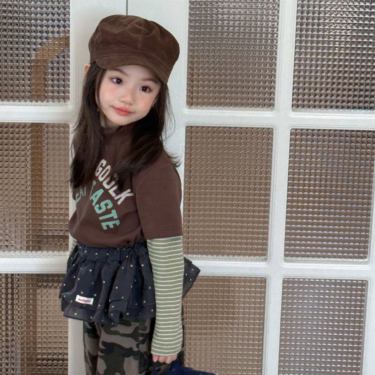 -長袖Tシャツ 裏起毛 ハイネック あったかインナー ベーシック【mh0011416】 - mamahalo shop - 長袖Tシャツ -  べビー服 - 子供服 - 男の子 - 女の子