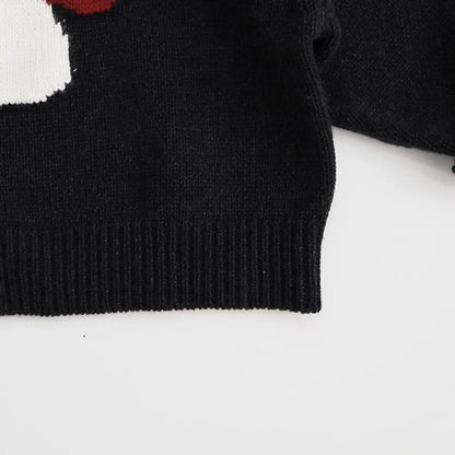 -きのこモチーフフーディニットセーター【mh0011285】 - mamahalo shop - ニット・セーター -  べビー服 - 子供服 - 男の子 - 女の子