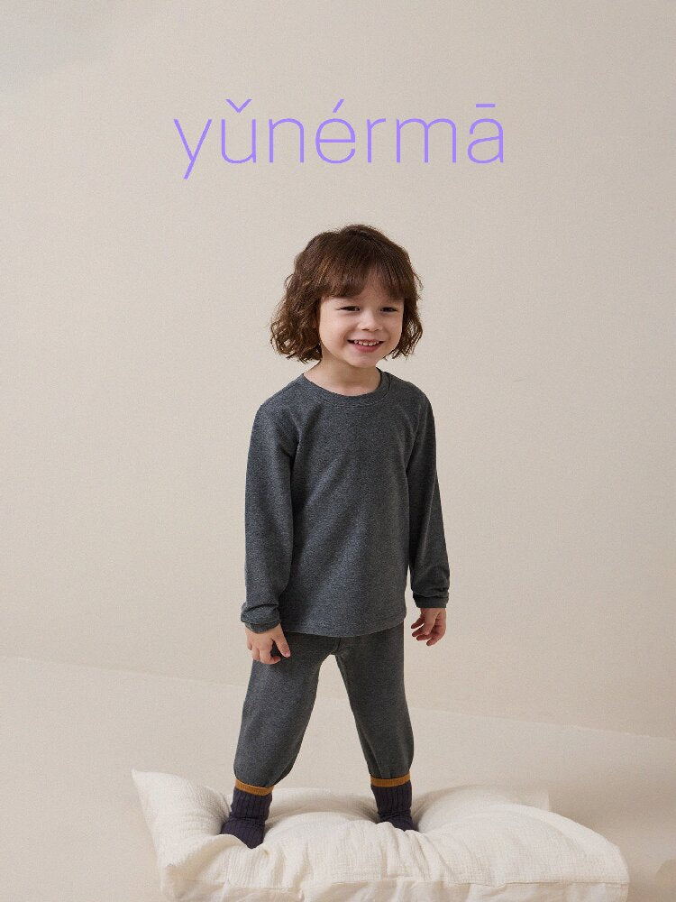 Conjunto de camiseta de manga larga y pantalón largo para niños [mh0014243]