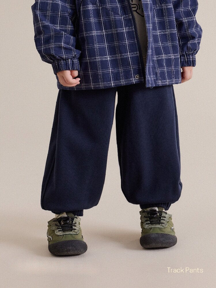 Pantalón de chándal jogger holgado con bolsillos con cremallera para niños y jóvenes [mh0014236]
