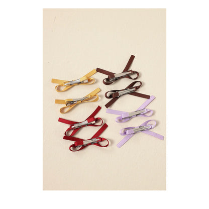 -ヘアアクセサリー ガールズリボンヘアピン前髪クリップ【mh0011287】 - mamahalo shop - ヘアアクセサリー -  べビー服 - 子供服 - 男の子 - 女の子