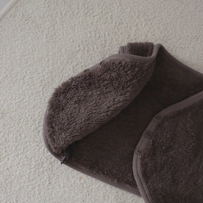 -バイピングシンプルフリース前あきベスト【mh0011200】 - mamahalo shop - ベスト -  べビー服 - 子供服 - 男の子 - 女の子