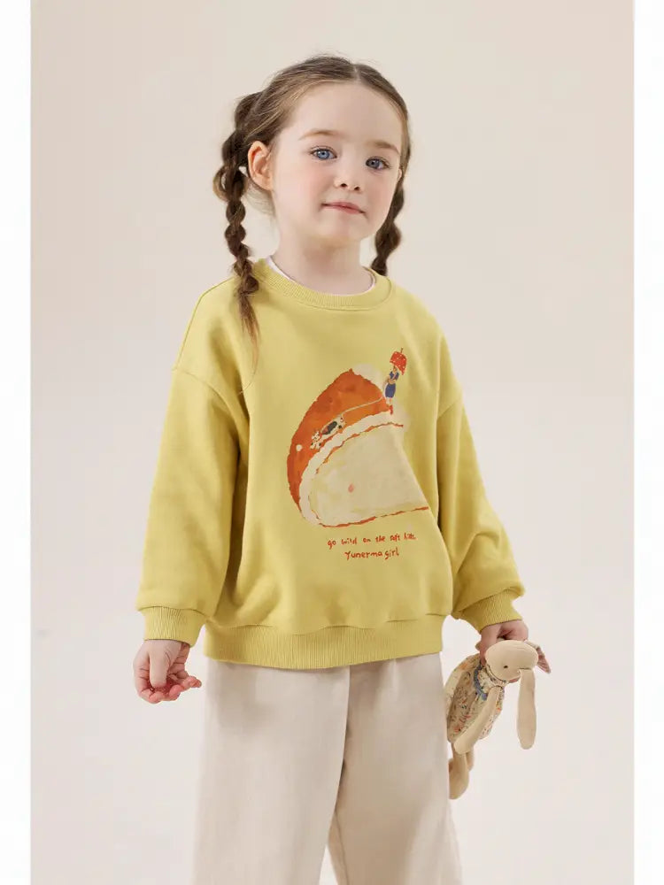 -アニマルプリント長袖スウェットトレーナー【mh0011297】 - mamahalo shop - トレーナー・フーディ -  べビー服 - 子供服 - 男の子 - 女の子