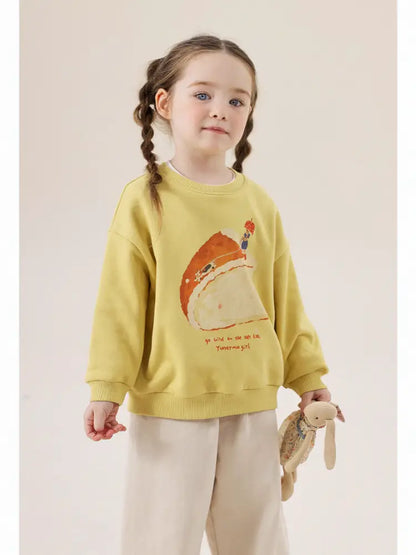 -アニマルプリント長袖スウェットトレーナー【mh0011297】 - mamahalo shop - トレーナー・フーディ -  べビー服 - 子供服 - 男の子 - 女の子