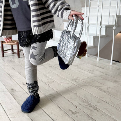 -裏起毛レギンス 星スタープリント 無地 暖かスパッツ ロングパンツ【mh0011406】 - mamahalo shop - レギンスパンツ -  べビー服 - 子供服 - 男の子 - 女の子