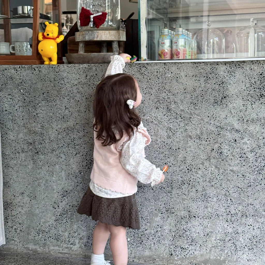 -クロシェ編みフリルニットンツインスカート【mh0011144】 - mamahalo shop - スカート -  べビー服 - 子供服 - 男の子 - 女の子